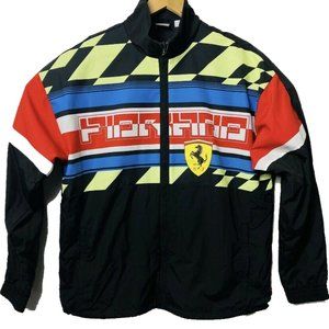 Puma Scuderia Ferrari Windbreaker Jacket Black Run